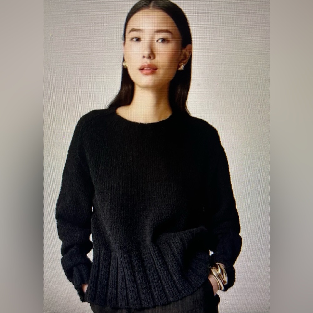 J.Crew Marina cotton pullover beach sweater, NWT, size XL
